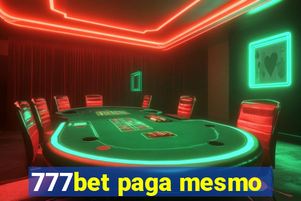 777bet paga mesmo